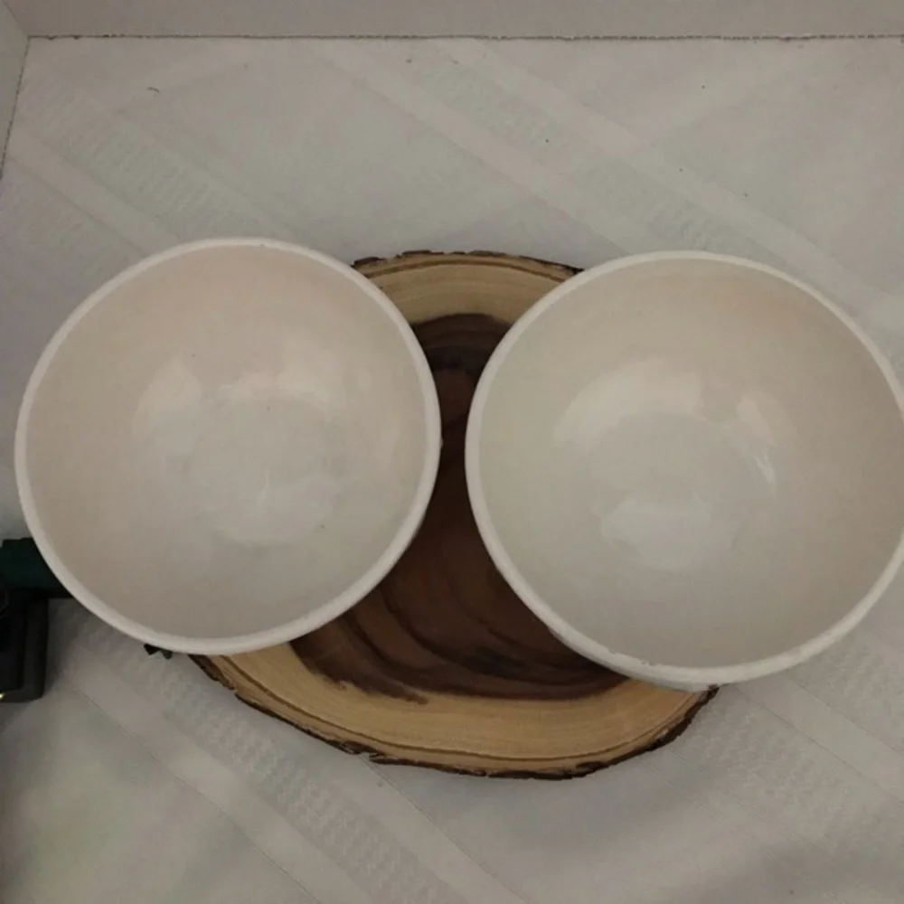 Haven & Key Vintage Barn & Red Truck Christmas Bowls